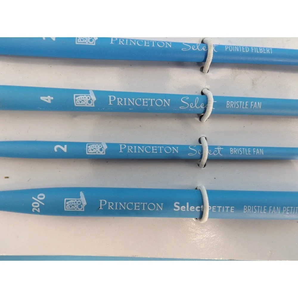 Princeton Select Artiste Brushes set of 6 & Atlas Red Sable brush set of 3
